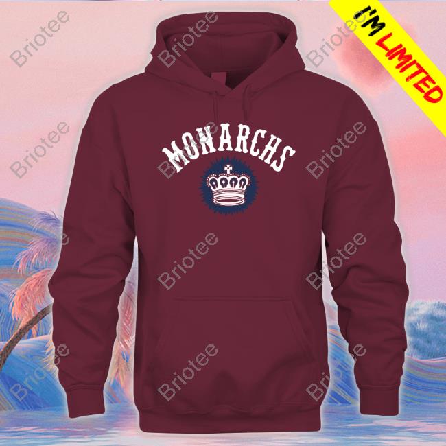 Official Monarchs Hooded Sweatshirt Official Monarchs Hooded Sweatshirt