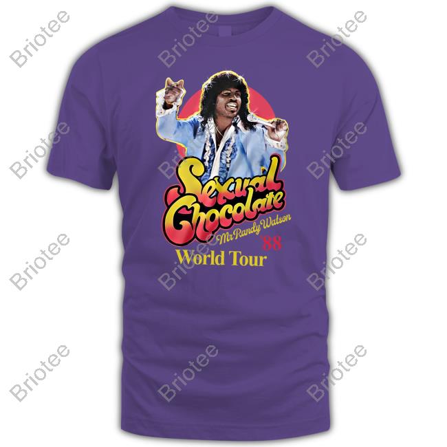 Sexual Chocolate Mr Randy Watson World Tour 88 Tee Shirt TheBaddestMitch Sexual Chocolate Mr Randy Watson World Tour 88 Tee Shirt TheBaddestMitch
