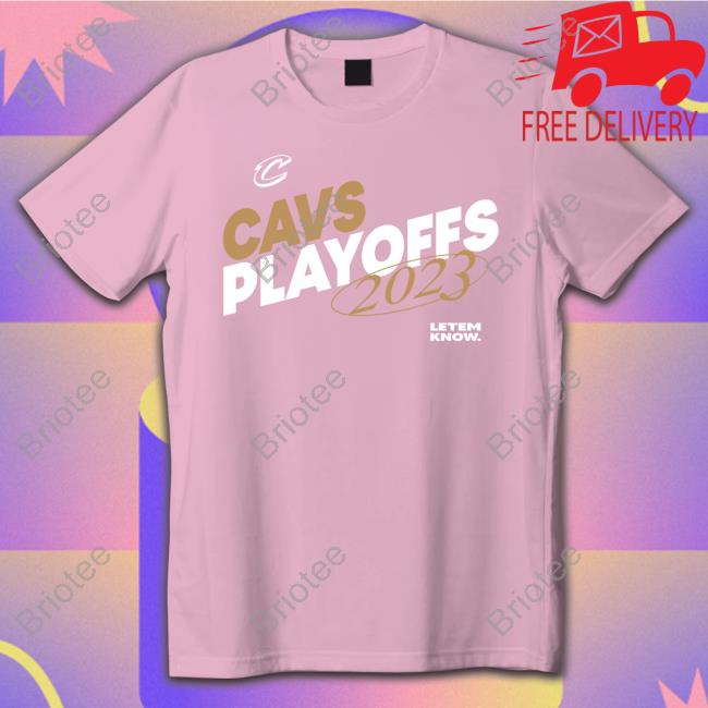 Official 2023 Cavs Playoffs T-Shirt