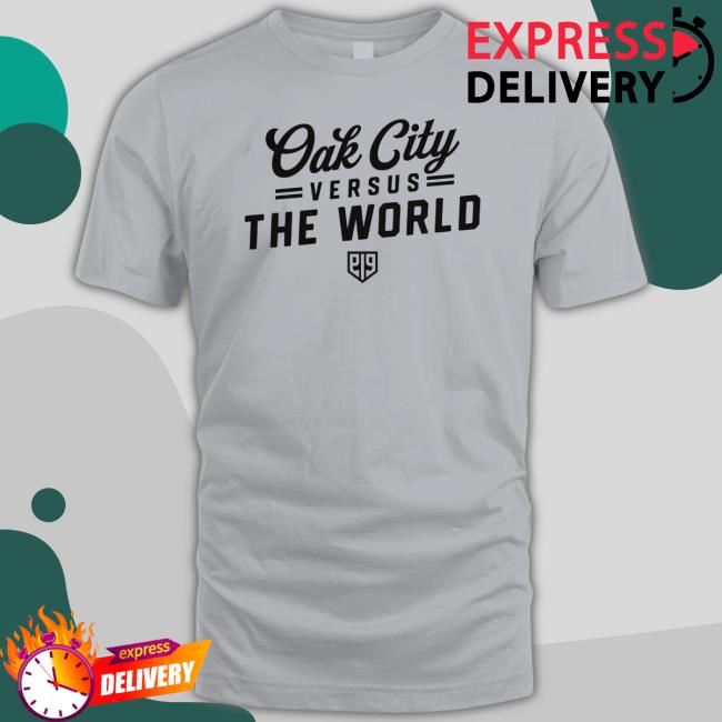 Oak City Versus The World Long Sleeve Tee Oak City Versus The World Long Sleeve Tee