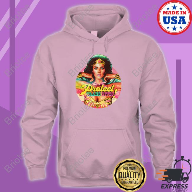 Lynda Carter Protect Trans Lives Tee Shirt Lynda Carter Protect Trans Lives Tee Shirt
