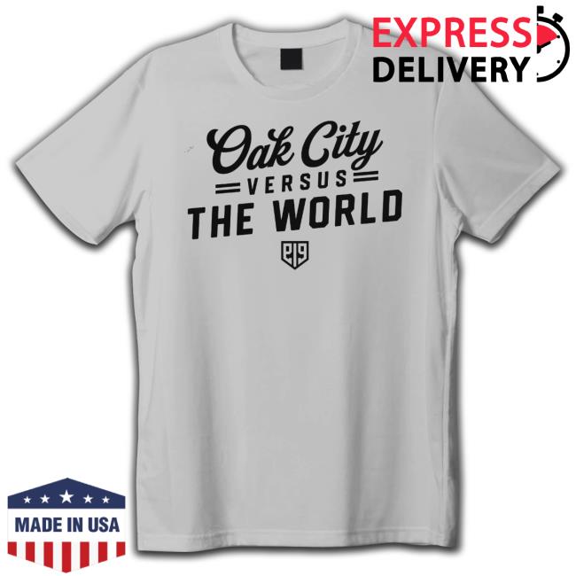 Oak City Versus The World Long Sleeve Tee Oak City Versus The World Long Sleeve Tee