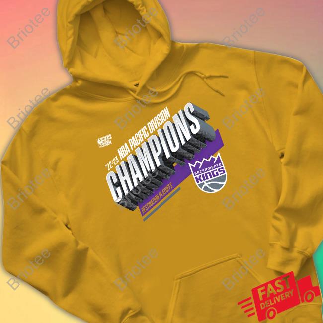 Cheap 2023 Pacific Division Champions Sacramento Kings T Shirt, New NBA  Sacramento Kings Merch - Allsoymade