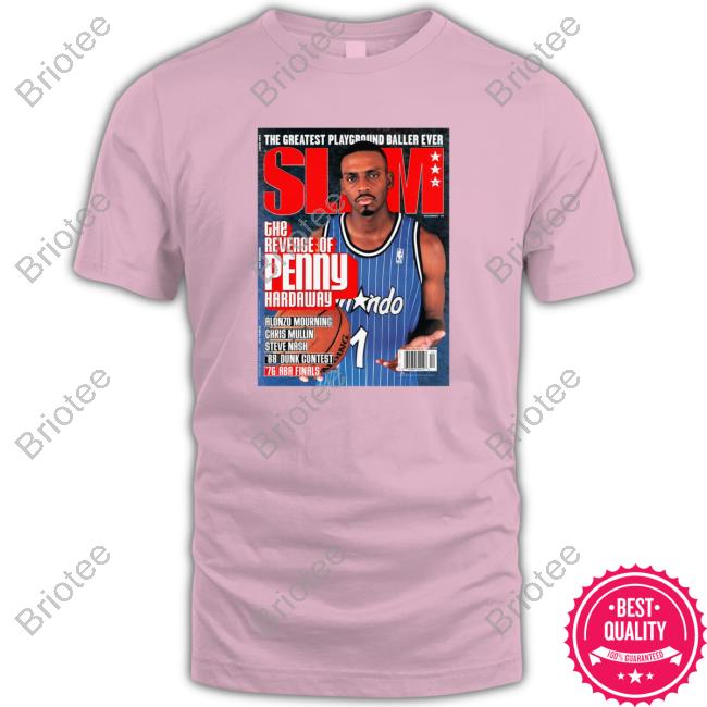 Slam Cover Orlando Magic Penny Hardaway Shirt - Long Sleeve T Shirt,  Sweatshirt, Hoodie, T Shirt