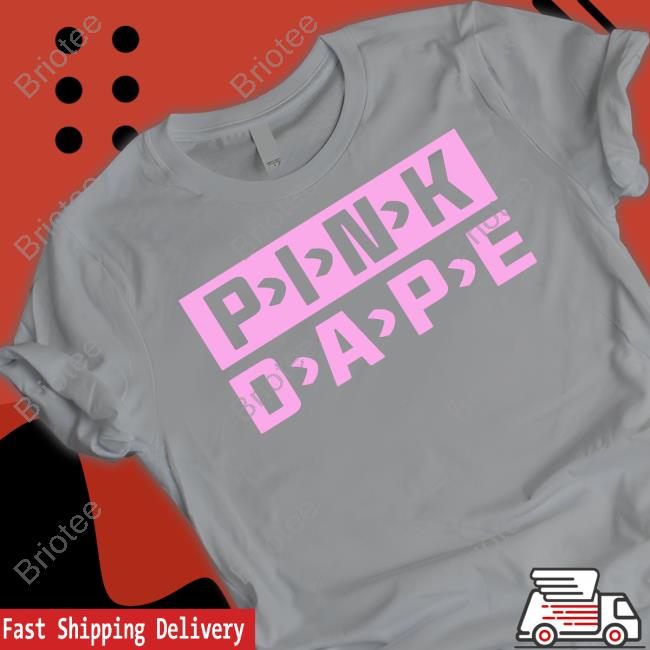 Official Lil Uzi Vert Pink Tape Tee Uziawge Official Lil Uzi Vert Pink Tape Tee Uziawge