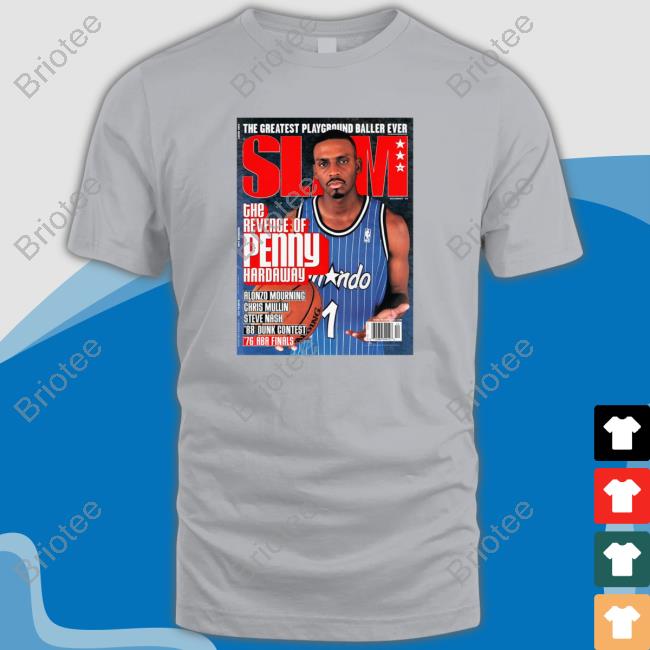 Slam Cover Orlando Magic Penny Hardaway Shirt, hoodie, longsleeve,  sweatshirt, v-neck tee