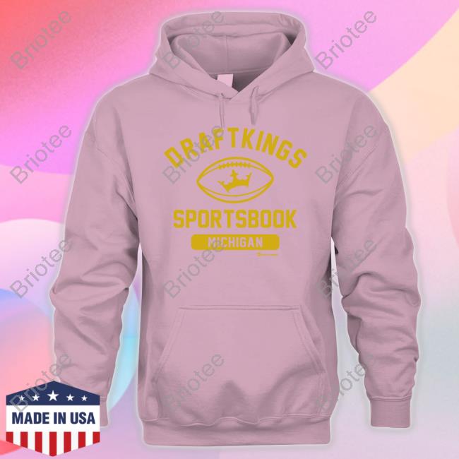 Official Draftkings Shop Draftkings Michigan Sportsbook Tee Official Draftkings Shop Draftkings Michigan Sportsbook Tee
