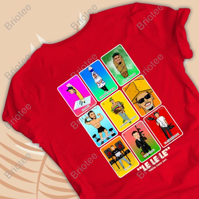 Official These Foos Merch These Foos Loteria Tee Official These Foos Merch These Foos Loteria Tee