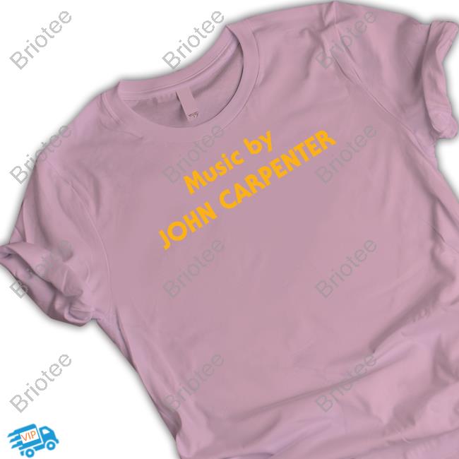 Music By John Carpenter T Shirt Super Yaki Music By John Carpenter T Shirt Super Yaki