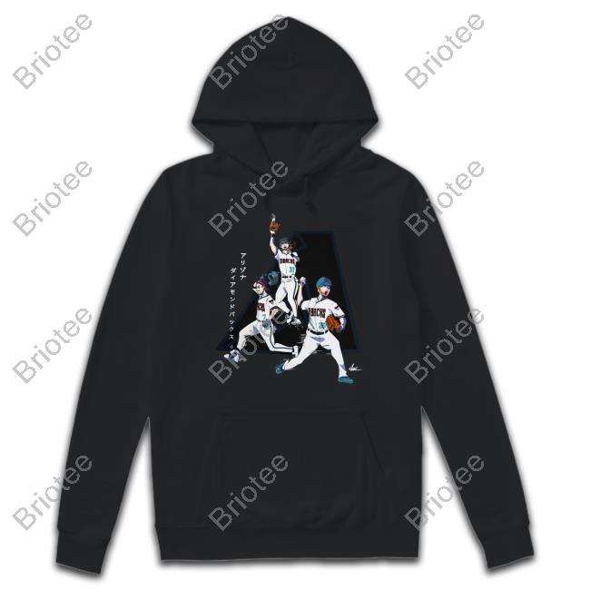 Official arizona diamondbacks the dbacks anime shirt, hoodie, sweater and  long sleeve