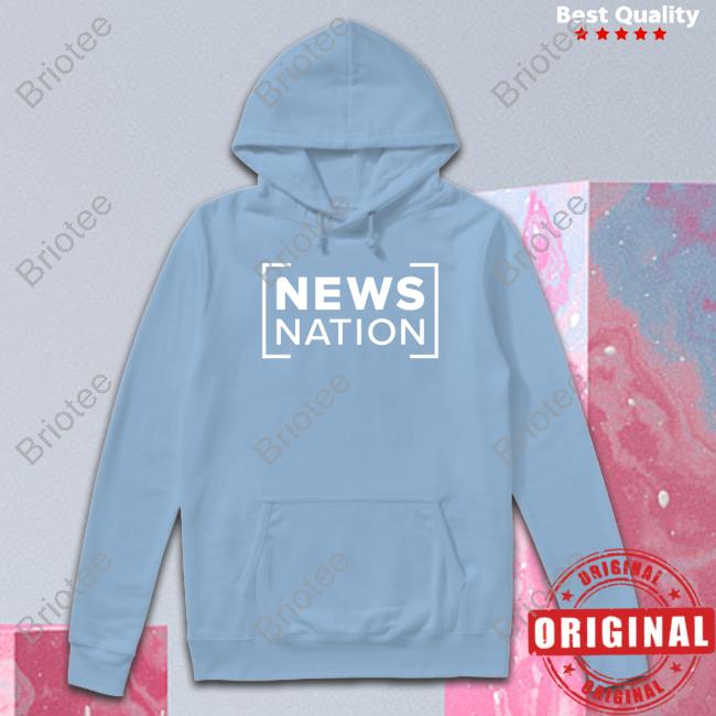 Newsnation Logo Stacked Shirt Newsnation Logo Stacked Shirt