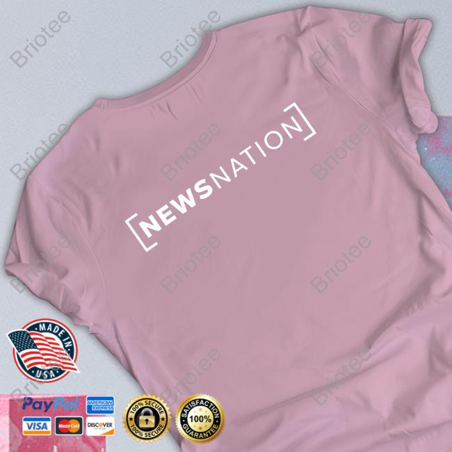 Newsnation Logo Stacked Shirt Newsnation Logo Stacked Shirt