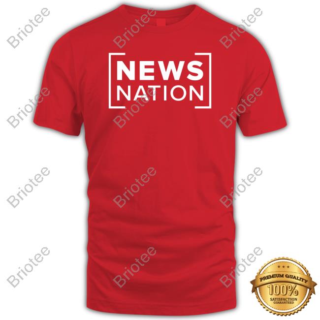 Newsnation Logo Stacked Shirt Newsnation Logo Stacked Shirt
