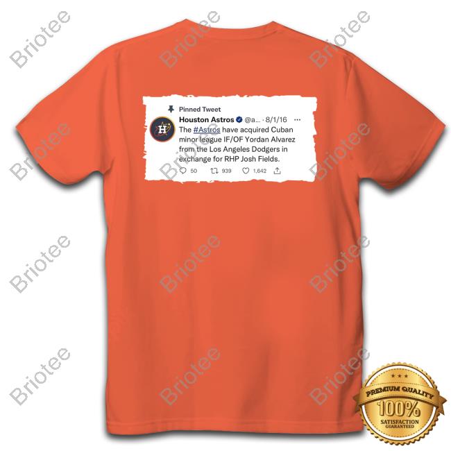 Official SouthernLotusCharms Astros Tweet Shirt - Briotee