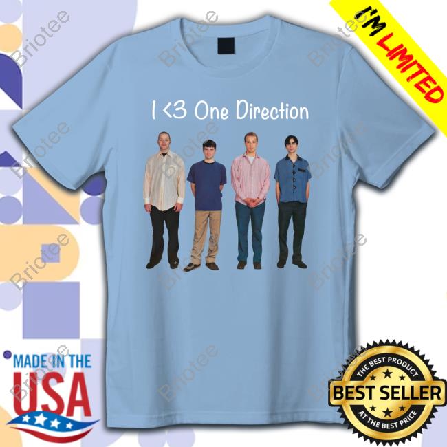 Official Weezer I Love One Direction Shirt, hoodie, sweater, longsleeve and  V-neck T-shirt