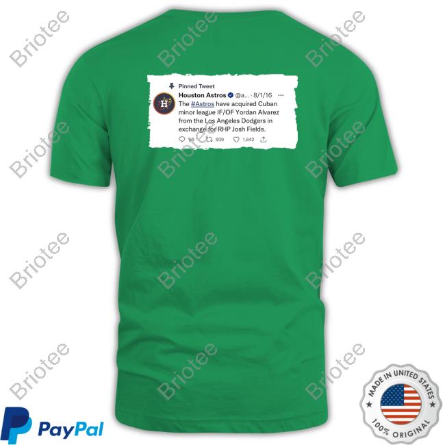 Official SouthernLotusCharms Astros Tweet Shirt - Briotee