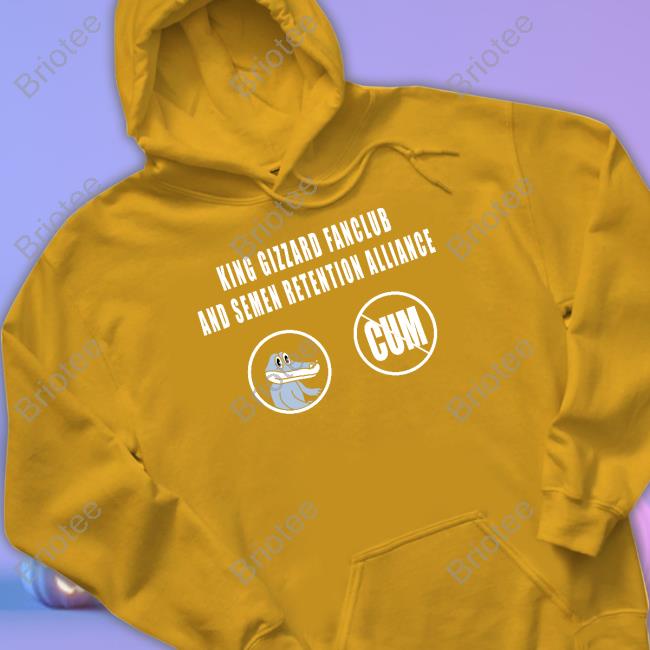 Official King Gizzard Fan Club And Semen Retention Alliance Shirt Official King Gizzard Fan Club And Semen Retention Alliance Shirt