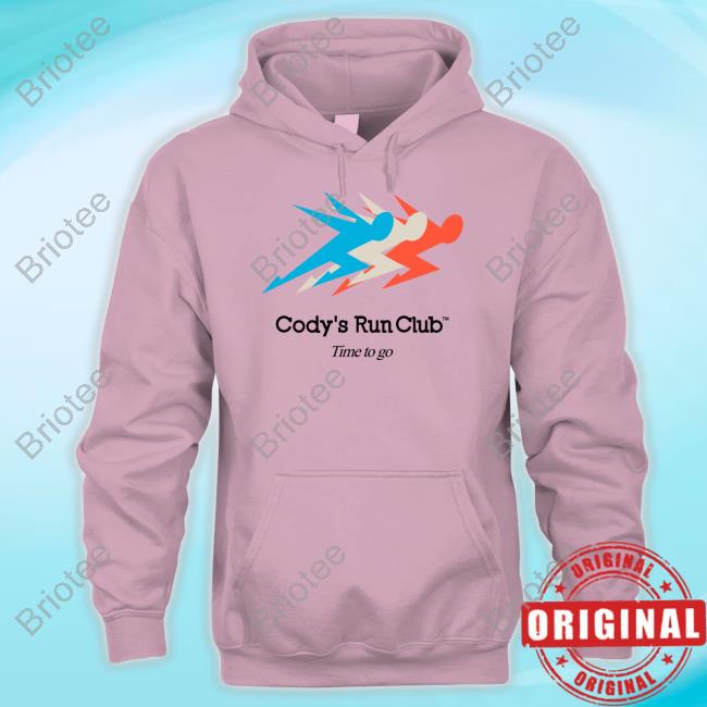 Cody's Run Club Time To Go Motion Ivory Shirt Cody's Run Club Time To Go Motion Ivory Shirt