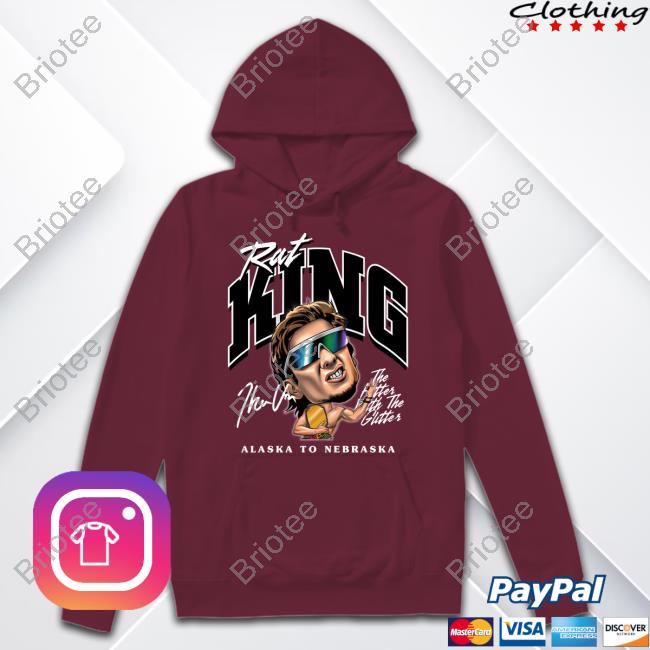 Official Theo Von Store Rat King Alaska To Nebraska Tee - Briotee