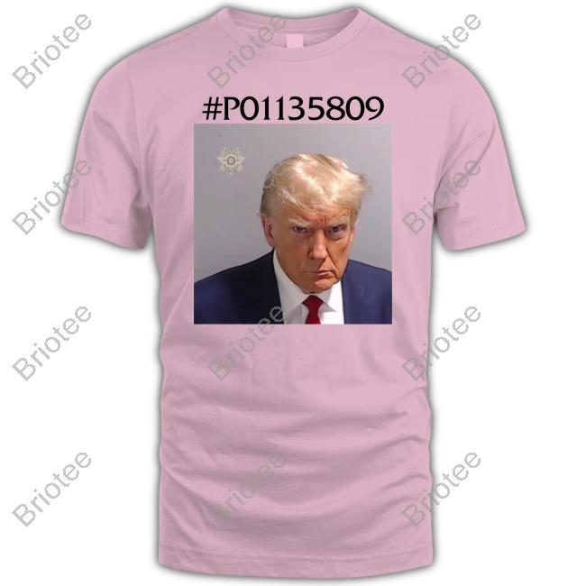 #P01135809 Trump Mugshot Shirt Orange #P01135809 Trump Mugshot Shirt Orange