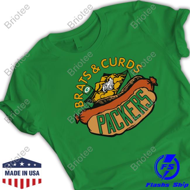 NFL Brats & Curds Flavortown Green Bay Packers Shirt, hoodie, sweater, long  sleeve and tank top