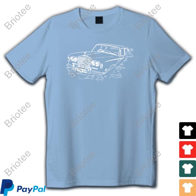 Official Oasis Merch Oasis Organic Rolls Royce T-Shirt Official Oasis Merch Oasis Organic Rolls Royce T-Shirt