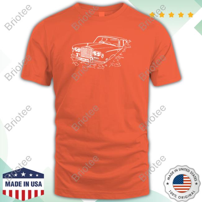 Official Oasis Merch Oasis Organic Rolls Royce T-Shirt Official Oasis Merch Oasis Organic Rolls Royce T-Shirt