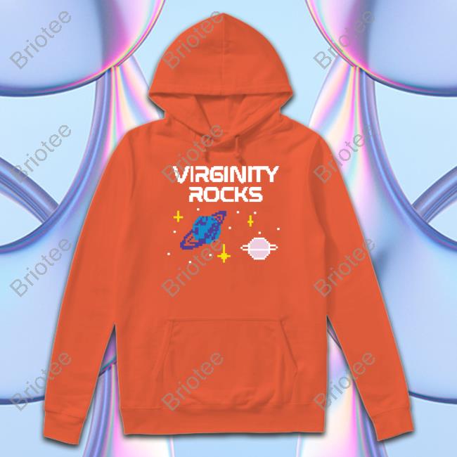 Virginity rocks hoodie discount pink