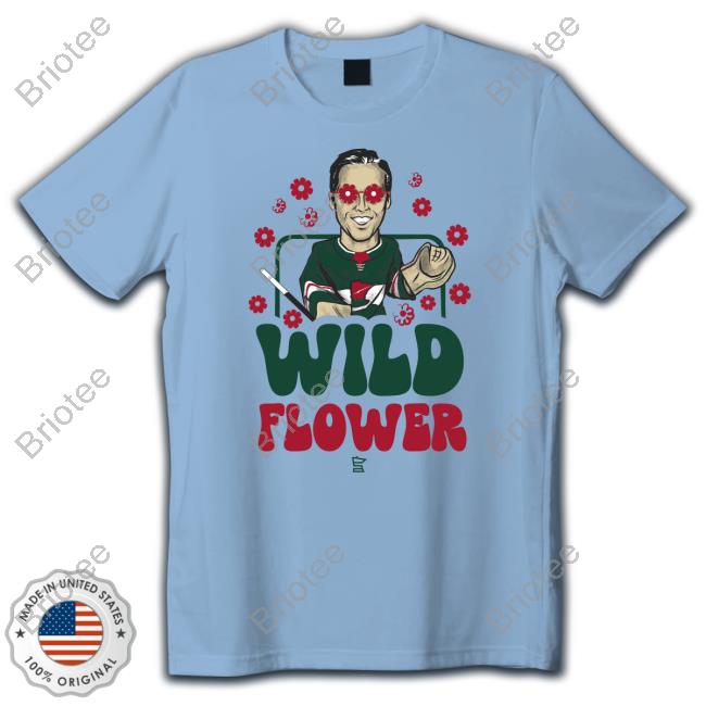 Official Zuccy Minnesota Wild Sotastick Fleury Wild Flower Shirts Official Zuccy Minnesota Wild Sotastick Fleury Wild Flower Shirts
