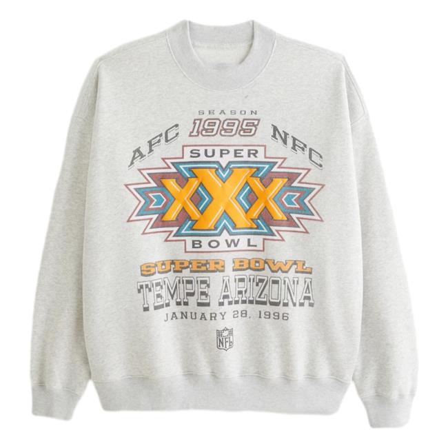 Vintage Super Bowl Graphic Crew Sweatshirt