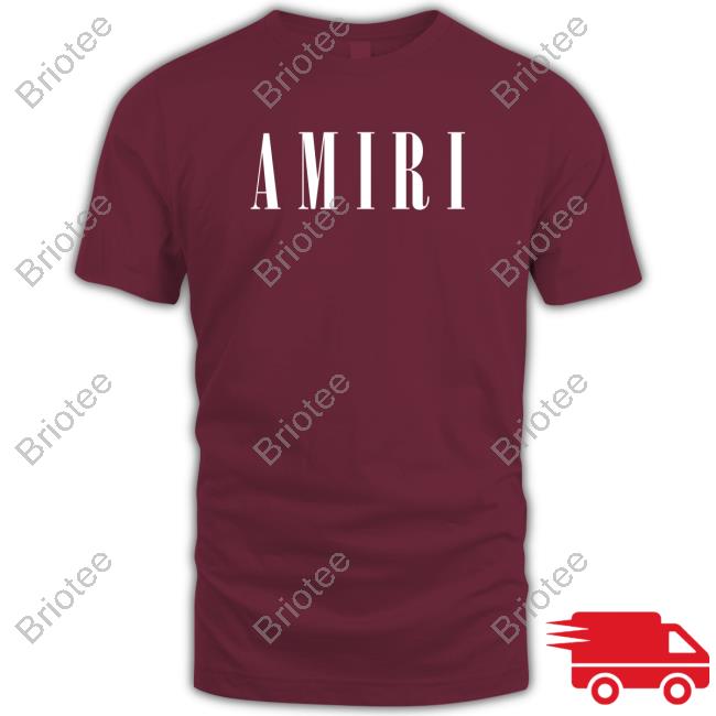 Amiri Amiri tee t shirt red