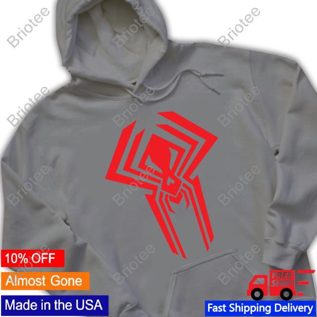 Across The Spider Verse Spider Man 2099 Logo Long Sleeve T Shirt Across The Spider Verse Spider Man 2099 Logo Long Sleeve T Shirt