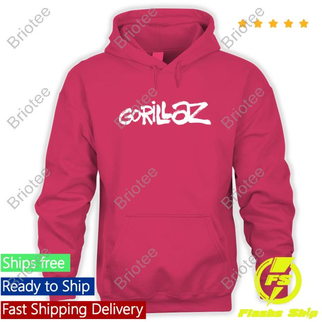 Official Gorillaz Merch Graffiti Logo T-Shirt Official Gorillaz Merch Graffiti Logo T-Shirt