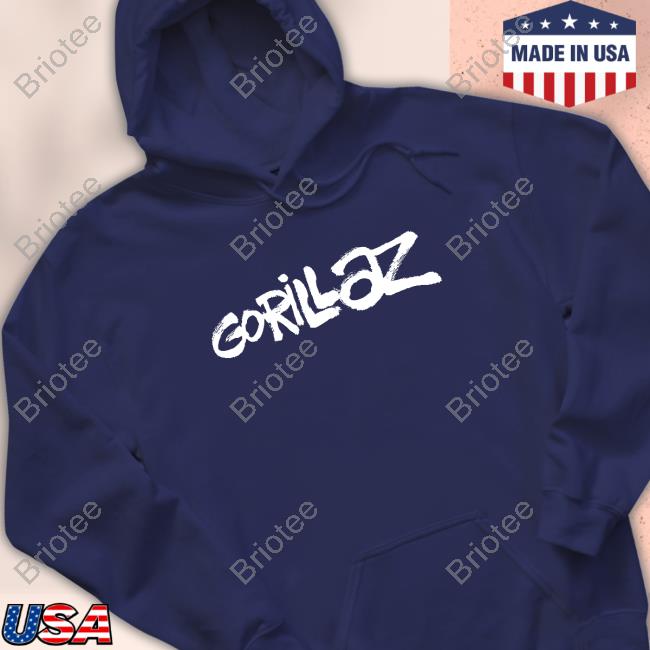 Official Gorillaz Merch Graffiti Logo T-Shirt Official Gorillaz Merch Graffiti Logo T-Shirt