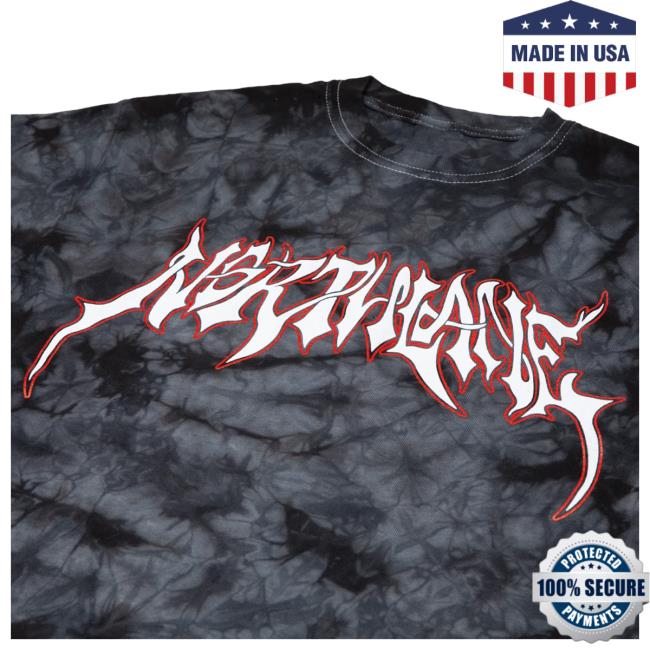 Official Merch Now Northlane Logo Dye Hot Shirt Crystal Black MerchNow Official Merch Now Northlane Logo Dye Hot Shirt Crystal Black MerchNow