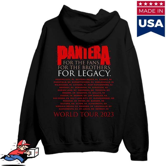 pantera tour merch 2023 reddit