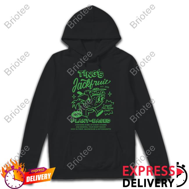 Official Ting's Jackfruit Eco Friendly Plant-Based Tee Official Ting's Jackfruit Eco Friendly Plant-Based Tee