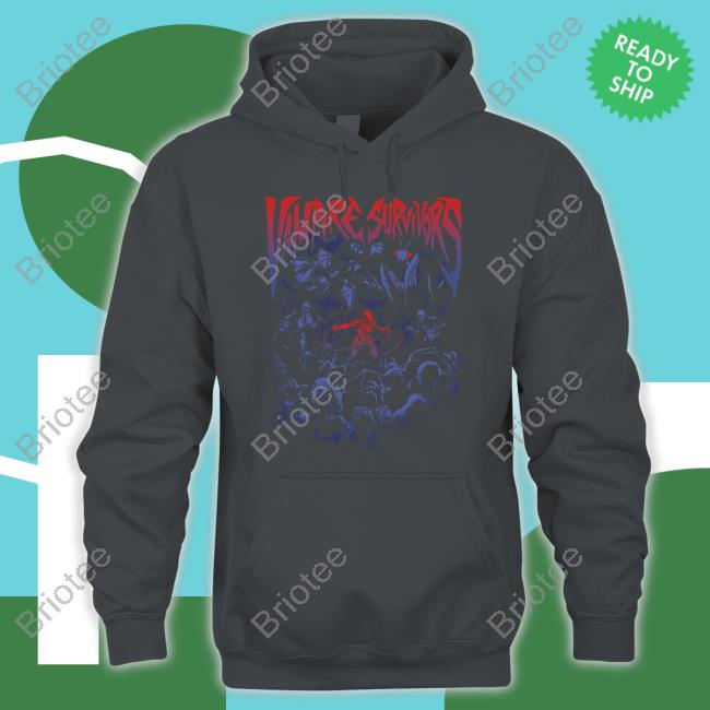 Official Fangamer Vampire Survivors Swarm Shirt Official Fangamer Vampire Survivors Swarm Shirt