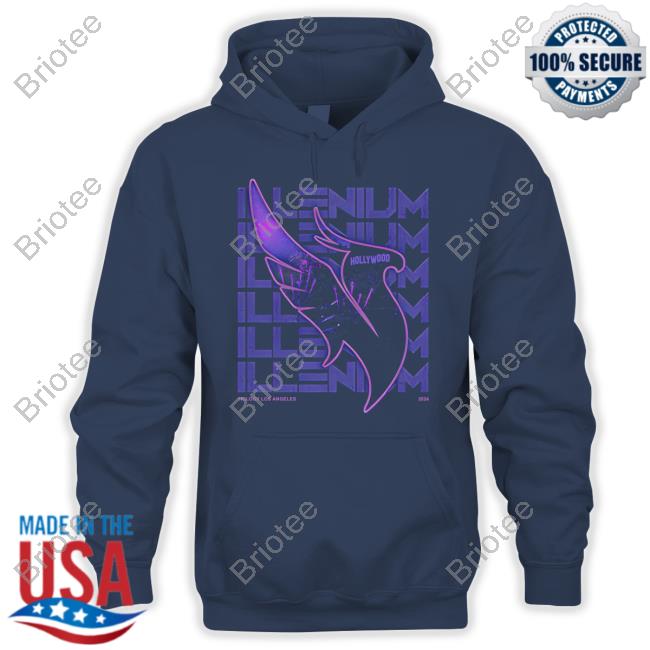 Official Shop Illenium Store Merch Trilogy LA Stacked Tee Official Shop Illenium Store Merch Trilogy LA Stacked Tee