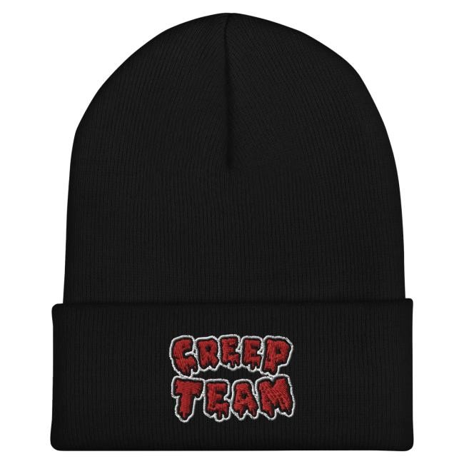 Official Creep Cast Merch Bloody Beanie Hat Official Creep Cast Merch Bloody Beanie Hat