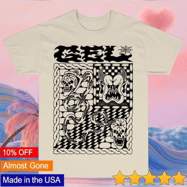 Official Gel Band Merch Store Persona White New T-Shirt Official Gel Band Merch Store Persona White New T-Shirt