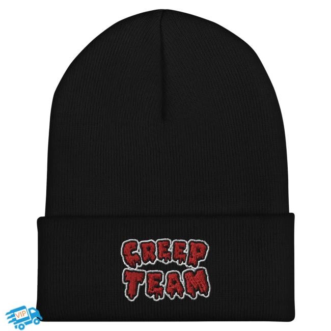 Official Creep Cast Merch Bloody Beanie Hat Official Creep Cast Merch Bloody Beanie Hat