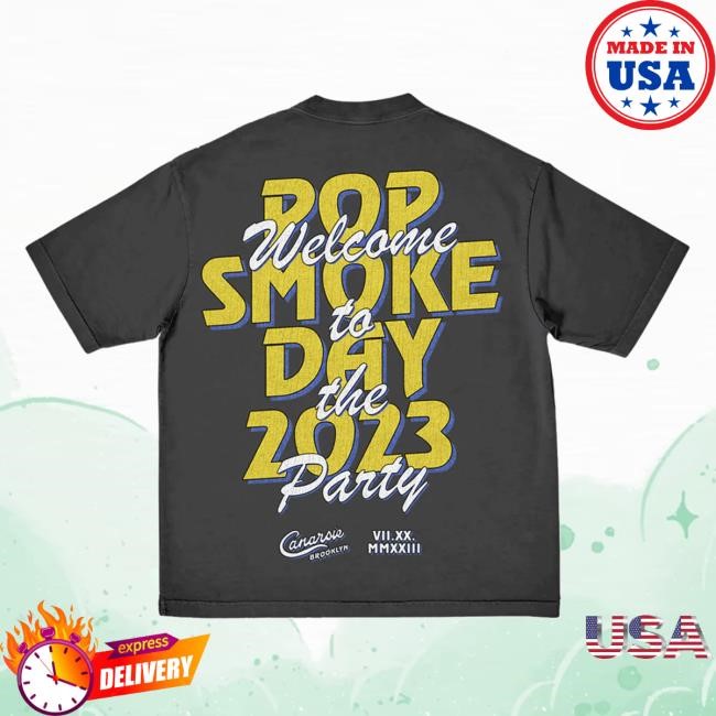 Pop Smoke Official Store Merch Welcome To The Party 2023 Essential T Shirt Pop Smoke Official Store Merch Welcome To The Party 2023 Essential T Shirt