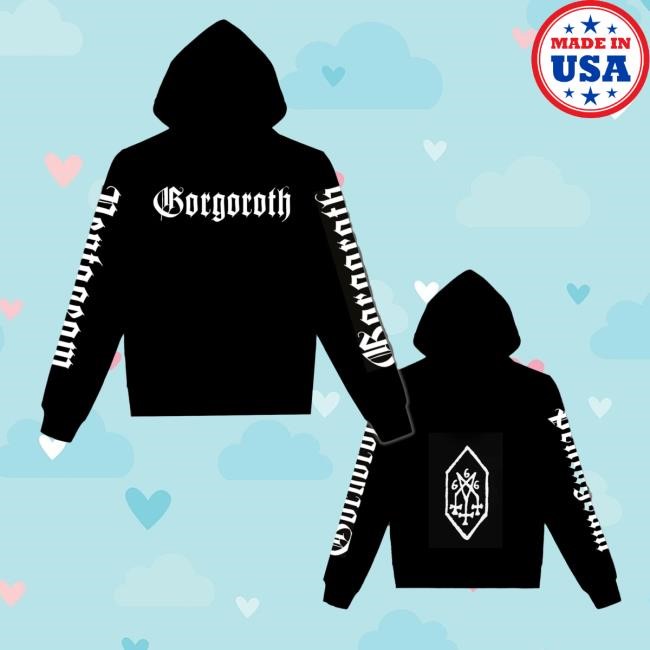 Gorgoroth - Pentagram Sweatshirt Hoodie Gorgoroth Merch
