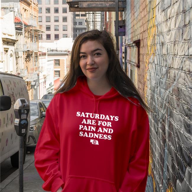 Saturdays Are For Pain And Sadness Tee Shirt Bbbprinting Nebraska