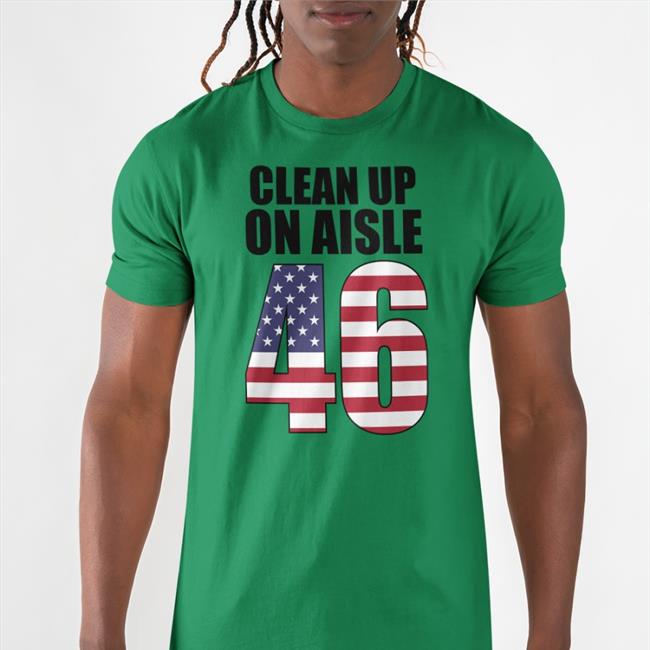 RepublicanAZCPA Clean Up On Aisle 46 Falg Shirt