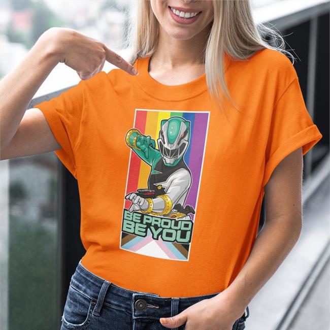 Power Rangers Pride Soft Be Proud Be You Shirt We Can All Be Rangers