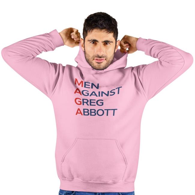 Men Against Greg Abbott Tee Shirt