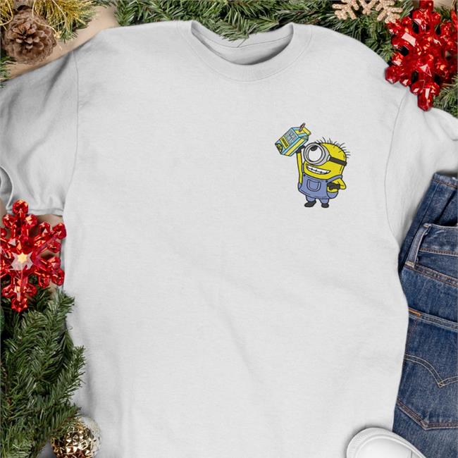 Lyrical Lemonade Minions Merch Ll X Minions Long Sleeve T Shirt White