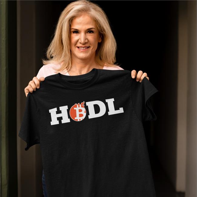 Hello Enhance Store Hodl Bitburn Black Hoodie Crypto Girl